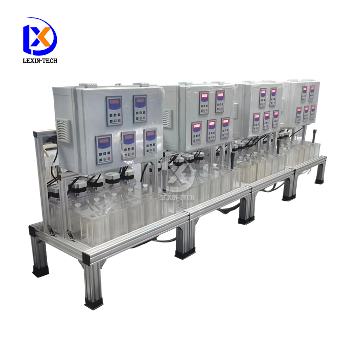 Transparent PMMA Mixer-settler